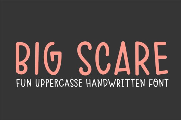 Big Scare Font for Bold Editorial Headlines
