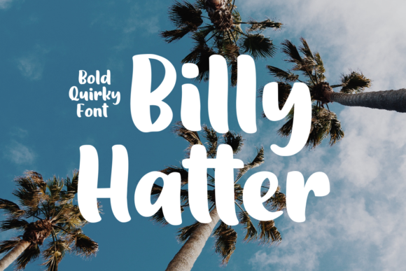 Billy Hatter: A Quirky Handwritten Typeface for Editors