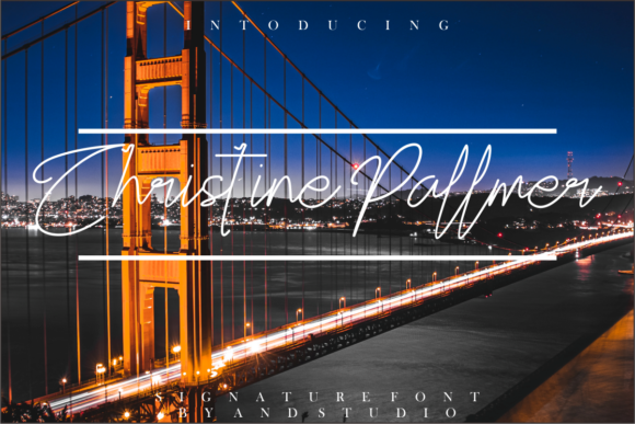 Christine Pallmer: The Script Font for Campaigns