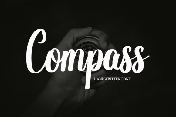 Compass: A Handwritten Typeface for Modern Branding