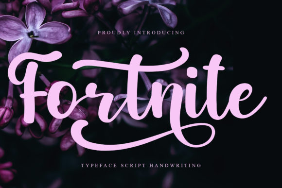 Fortnite Typeface: A Sweet Script for Modern Branding