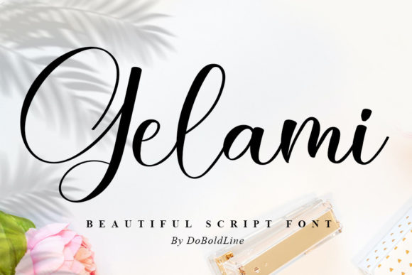 Gelami: A Stylish Script Handwritten Font for Modern Editors