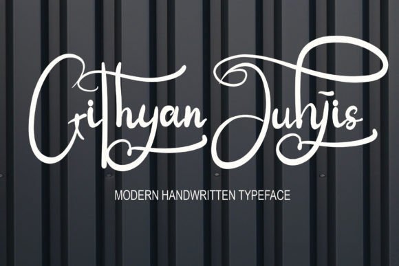 Githyan Juhjis: A Handwritten Font for Modern Campaigns