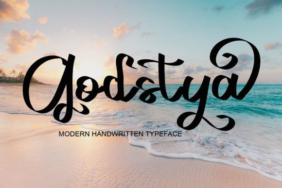 Godstya: The Handwritten Font for Modern Brands
