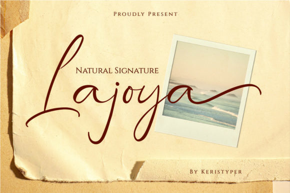 Lajoya: The Script Handwritten Font for Elegant Branding