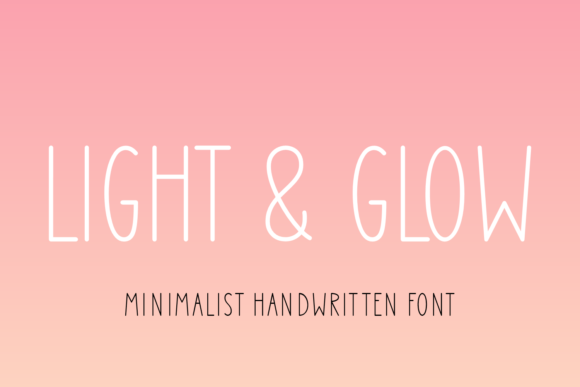 Light Glow: The Perfect Handwritten Font for Crafters
