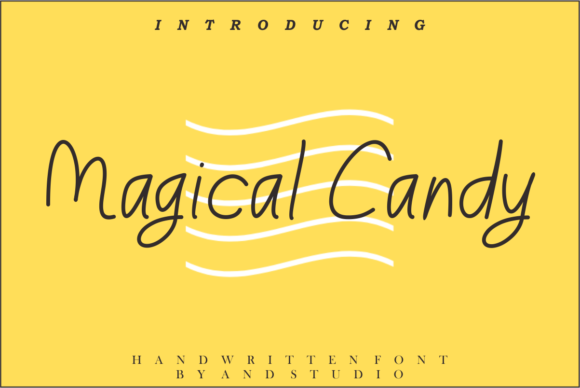 Magical Candy: A Timeless Script Font for Elegant Branding