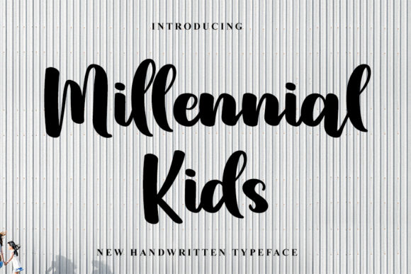 Millennial Kids Font for Bold Campaign Design