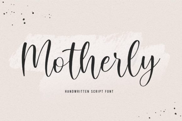 Motherly Typeface: Elevate Your Brand Aesthetics