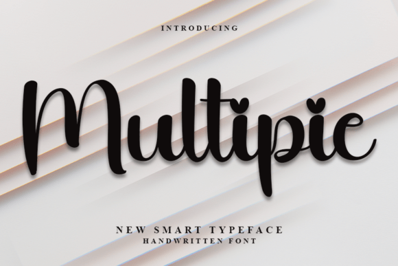 Multipie Font: A Stylish Handwritten Script for Designers