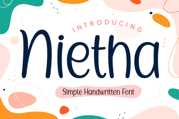 Nietha Font: A Playful Typeface for Small Brands