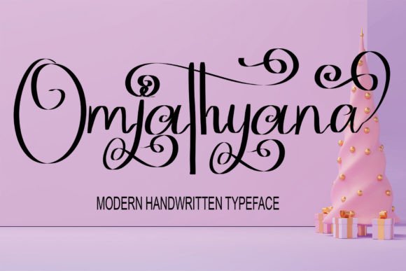Omjathyana Typeface for Elegant Branding