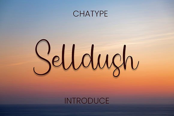 Selldush: A Charming Handwritten Font for Editorial Design
