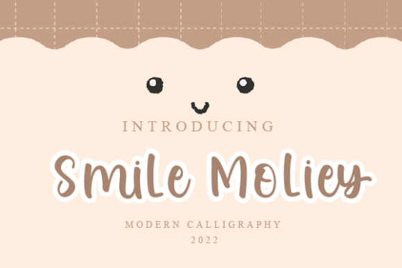 Smile Moliey Font for Modern Web Design