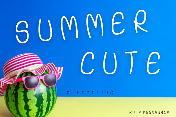 Summer Cute: A Playful Script Font for Modern Design