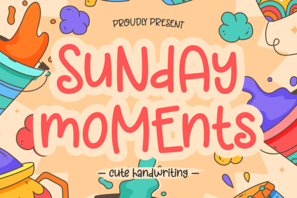 Sunday Moments: A Handwritten Font for Editorial Design