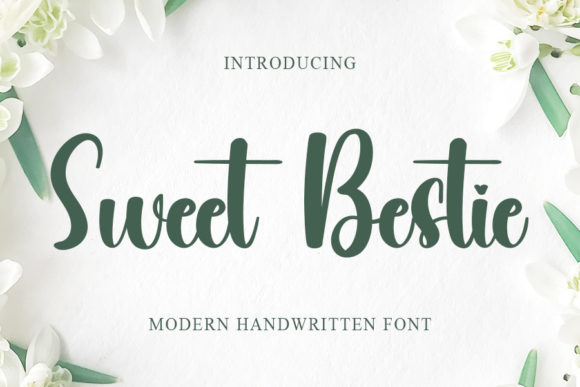 Sweet Bestie: A Handwritten Font for Makers