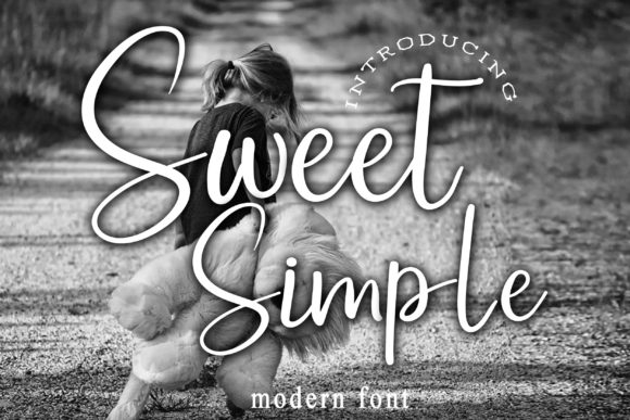 Sweet Simple Font: A Fresh Script for Modern Branding