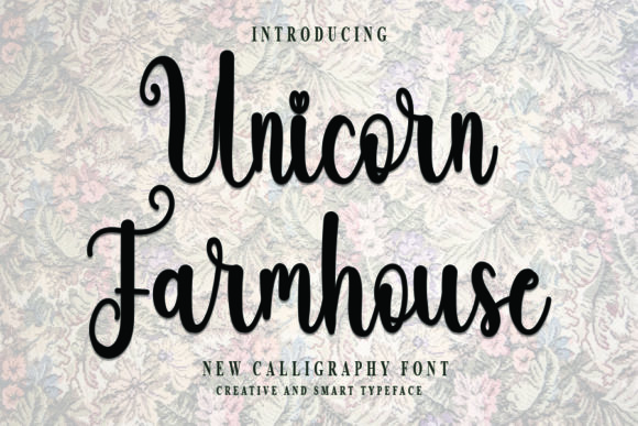 Unicorn Farmhouse Font Review for Makers