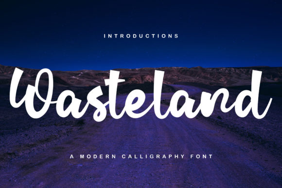 Wasteland Font for Elegant Web Design